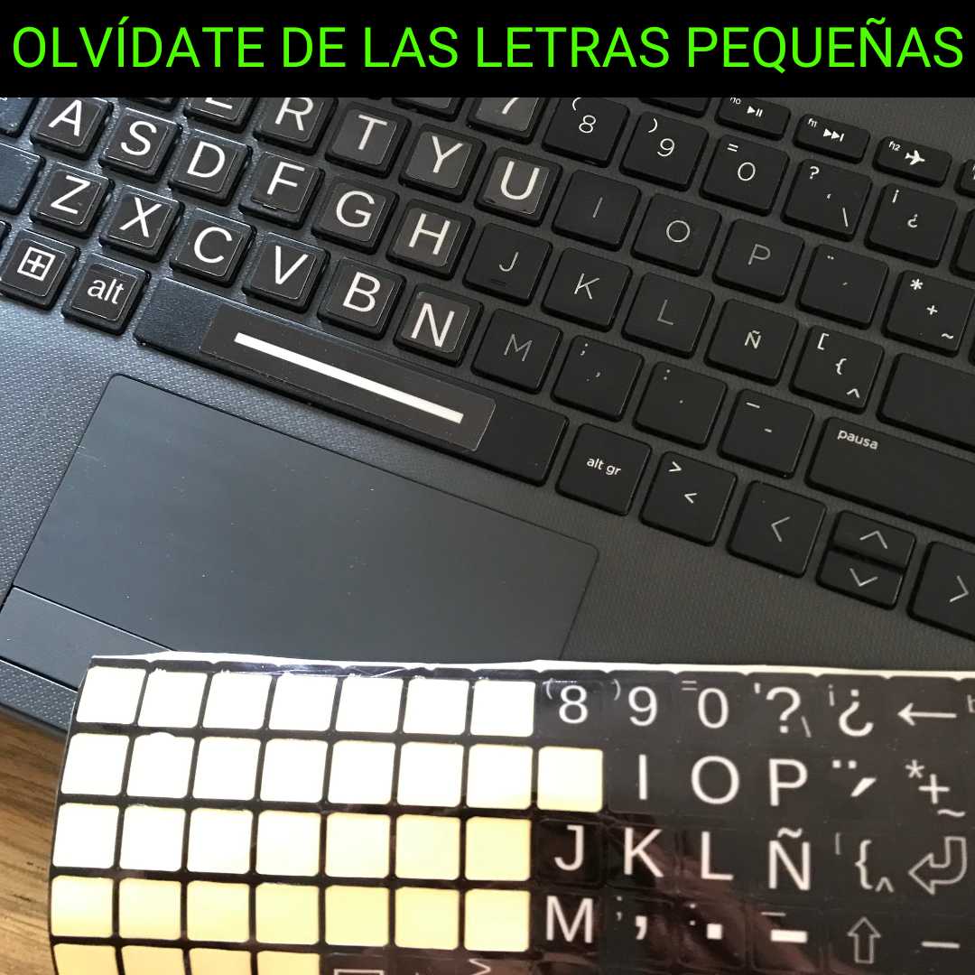 Sticker Teclado Laptop