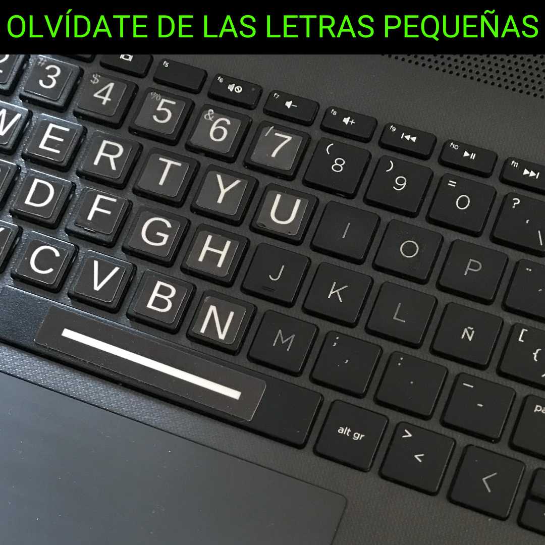 Sticker Teclado Laptop